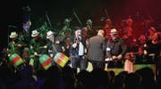 Sascha Pazdera und die Melodia Goldach lassen einige von Michael Jacksons grössten Hits aufleben, hier «They Don't Really Care About Us». (Bilder: Corina Tobler)