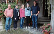 Richard und Monika Wettmer, Regina Wettmer, Jasmin Wild und Patrick Koch. (Bild: PD)