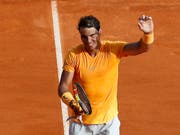 Rafael Nadal glänzt und strahlt auch im Duell mit Dominic Thiem (Bild: KEYSTONE/EPA/SEBASTIEN NOGIER)