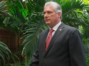 Miguel Díaz-Canel ist vom Parlament in Havanna zum neuen Staatspräsidenten von Kuba gewählt worden. (Bild: KEYSTONE/EPA/MICHAEL REYNOLDS)