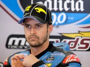 Tom Lüthi müsste eigentlich nicht so grimmig dreinschauen (Bild: KEYSTONE/EPA/PAUL BUCK)