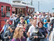 War 2017 bei den Touristen beliebt: Die Rigi. (Bild: KEYSTONE/URS FLUEELER)