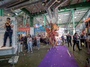 Inspiration ist das Schwerpunktthema der am Freitag in Basel eröffneten Frühjahresmesse muba 2018. (Bild: KEYSTONE/PATRICK STRAUB)