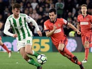 Stürmer Juanmi (rechts) traf gegen Atlético zweimal (Bild: KEYSTONE/EPA EFE/RAUL CARO)