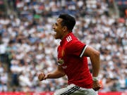Glich für Manchester United im Cup-Halbfinal im Wembley gegen Tottenham zum 1:1 aus: Alexis Sanchez (Bild: KEYSTONE/AP/FRANK AUGSTEIN)