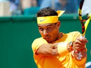 Spielt am Sonntag um seinen elften Titel in Monte Carlo: Rafael Nadal (Bild: KEYSTONE/AP/CHRISTOPHE ENA)