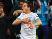 Trumpfte bei Marseilles deutlichem Sieg gegen Lille auf: Florian Thauvin (Bild: KEYSTONE/EPA/GUILLAUME HORCAJUELO)
