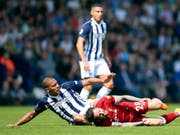 Torschützen im Zweikampf: West Bromwichs Salomon Rondon (links) und Liverpools Danny Ings (Bild: KEYSTONE/AP PA/NIGEL FRENCH)
