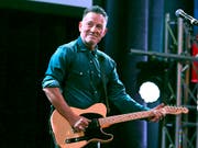 Ein Manuskript von Bruce Springsteen kommt unter den Hammer. (Bild: KEYSTONE/AP Invision/GREG ALLEN)