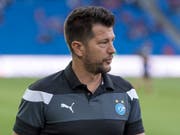 Feierte mit den Grasshoppers gegen Lugano einen wichtigen Sieg im Kampf gegen den Abstieg: Interimstrainer Mathias Walther (Bild: KEYSTONE/GEORGIOS KEFALAS)