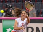 Patty Schnyder soll die Schweizerinnen vor dem Abstieg retten (Bild: KEYSTONE/GEORGIOS KEFALAS)