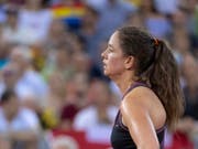 Patty Schnyder steht gegen Simona Halep auf verlorenem Posten (Bild: KEYSTONE/GEORGIOS KEFALAS)