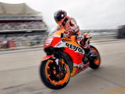 Marc Marquez dominiert die Konkurrenz in Austin (Bild: KEYSTONE/AP/ERIC GAY)