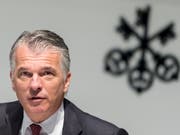 Laut UBS-Konzernchef Sergio Ermotti kann die Grossbank dank der grösseren regulatorischen Klarheit dieses Jahr ein neues Kapitel aufschlagen. (Bild: KEYSTONE/ENNIO LEANZA)