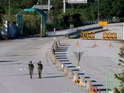 Geste: Südkorea stoppt seine Propaganda-Beschallung an der Demarkationslinie zu Nordkorea. (Bild: KEYSTONE/EPA FILE/JEON HEON-KYUN)