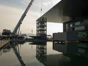 Das Dach ist längst wieder dicht, der Rechtsstreit aber erst jetzt beendet: KKL Luzern muss Kosten für Sanierung zum Grossteil selber tragen. (Bild: KEYSTONE/SIGI TISCHLER)