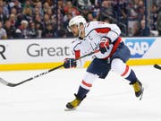 Alexander Owetschkin will mit Washington die Pittsburgh Penguins stoppen (Bild: KEYSTONE/FR52593 AP/JAY LAPRETE)