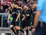 Titelverteidiger Real Madrid ist nach dem 2:1-Sieg in München in der Champions League erneut auf Finalkurs (Bild: KEYSTONE/AP/KERSTIN JOENSSON)