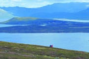 Wandern durch die norwegische Provinz Telemark und durch den Nationalpark Hardangervidda: Es hat unzählige stille Seen, grüne Hügel und felsige Bergflanken. (Bild: Monika Hippe)
