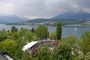 Das Beachvolleyball-Turnier in Luzern muss aus dem diesjährigen Turnierkalender gestrichen werden. (Bild: Philipp Schmidli (Luzern, 16. Mai 2016))
