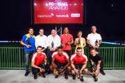 Swiss Football Awards, die Ausgezeichnten. (Bild: Manuel Lopez (Rapperswil, 28. August 2017))