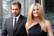 Michelle Hunziker und ihr Ehemann Tomaso Trussardi. (Bild: Bang Showbiz Entertainment)