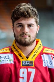 Fabian Haberstich wechselt vom SC Langnau zum EV Zug. (Bild: Keystone/Marcel Bieri)