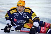 Damien Brunner, hier während dem Spiel Zug-Bern. (Bild: Keystone)