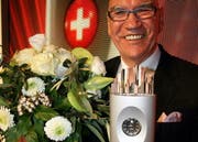 Otto Ineichen, Sieger des Swiss Award 2009 in der Kategorie Politik. (André Häfliger/Neue LZ)