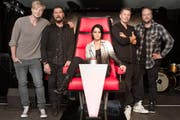 Die Coaches von "The Voice of Germany". (Bild: Bang Showbiz Entertainment)