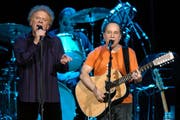 Art Garfunkel und Paul Simon (Bild: Bang Showbiz Entertainment)