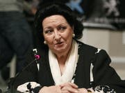 Die spanische Sopranistin Montserrat Caballé ist zu einer Haftstrafe verurteilt worden, weil sie Steuern nicht gezahlt hat. (Archiv) (Bild: KEYSTONE/EPA EFE/ANGEL DIAZ)