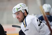 David McIntyre traf für den EV Zug zum 7:3 (Archivbild). (Bild: Keystone / Urs Flüeler)