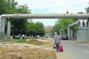 Moskauer Aussenbezirk. Wie viele Menschen in Russlands Hauptstadt wohnen, ist ungewiss: 12 bis 20 Millionen. (Bild Julia Barandun)