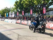 Immer auf dem Laufenden dank der mobilen Kamera auf dem Motorrad. (Bild: pd.)