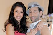 Rebecca Mir und Massimo Sinató. (Bild: bangshowbiz / Britta Pedersen (dpa-Zentralbild))
