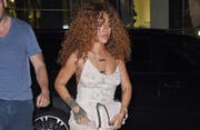 Rihanna und Lewis Hamilton sollen sich heimlich getroffen haben. (Bild: Splash News)