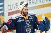 Torhüter Sandro Aeschlimann (Bild), der mögliche Nachfolger von Tobias Stephan. (Bild: Alexandra Wey/Keystone (Zug, 15. Dezember 2017))