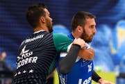 Die Krienser können sich gegen Thun durchsetzen. Die Aufnahme stammt aus einem Spiel im Oktober. (Bild: Nadia Schärli / Neue LZ)