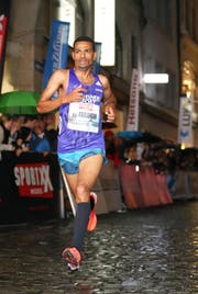 Tadesse Abraham wird auch dieses Jahr wieder am Luzerner Stadtlauf teilnehmen. (Bild Philipp Schmidli)