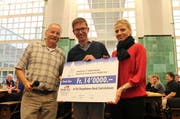 14'000 Franken für die Dargebotene Hand Zentralschweiz (Bild: PD)