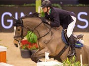 Beat Mändli auf seinem letzten Ritt mit Louis in Basel. (Bild: Keystone/Archiv)