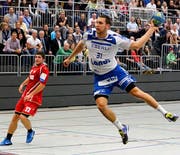 Der zehnfache Torschütze Nik Tominec (rechts). (Bild: PD (Archiv))