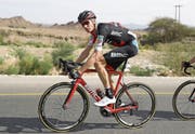 Michael Schär ist gestern in Italien in seine 14. Saison als Profirennfahrer gestartet. (Bild: Bryn Lennon/Getty (Oman, 13. Februar 2018))