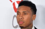 Rapper Tyga leistete sich trotz Schulden einen Lamborghini für 200'000 Dollar. (Bild: Bang Showbiz)