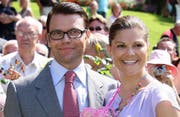 Daniel und Victoria von Schweden (Bild: Splashnews)