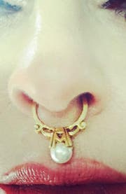 Madonna hat sich offenbar ihre Nase piercen lassen. (Bild: PD)