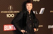 Katrin Sass, bei 100 Jahre Studio Babelsberg in Berlin. Sass spielt in der neuen Serie die Gang-Anführerin. (Bild: rtn, patrick becher)