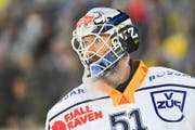 «Ich habe noch einige gute Jahre vor mir.» Tobias Stephan, Goalie EV Zug. (Bild: Keystone)
