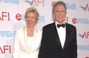 Warren Beatty und seine Ehefrau Annette Bening (Bild Bangshowbiz)